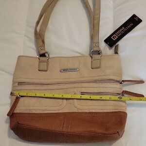 Stone Mountain Accessories Tan and Brown Women's Bag